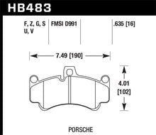 Load image into Gallery viewer, Hawk 06-12 Porsche 911 (997) Carrera 4S / 07-12 Porsche 911 (997) Turbo DTC-50 Race Front Brake Pads