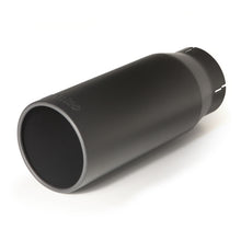 Load image into Gallery viewer, Banks Power Tailpipe Tip Kit - SS Round Straight Cut - Black - 4in Tube - 5in X 12.5in