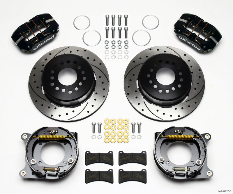 Wilwood Dynapro Low-Profile 11.00in P-Brake Kit Drilled Impala 59-64 / Corvette 57-62