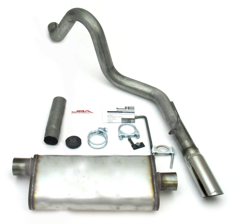 JBA 93-96 Jeep Grand Cherokee 4 Dr 2.5L/4.0L 409SS Single Rear Exit Cat-Back Exhaust