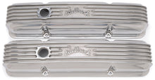 Load image into Gallery viewer, Edelbrock Valve Cover Classic Series Chevrolet 1959-1986 262-400 CI V8 Polshed