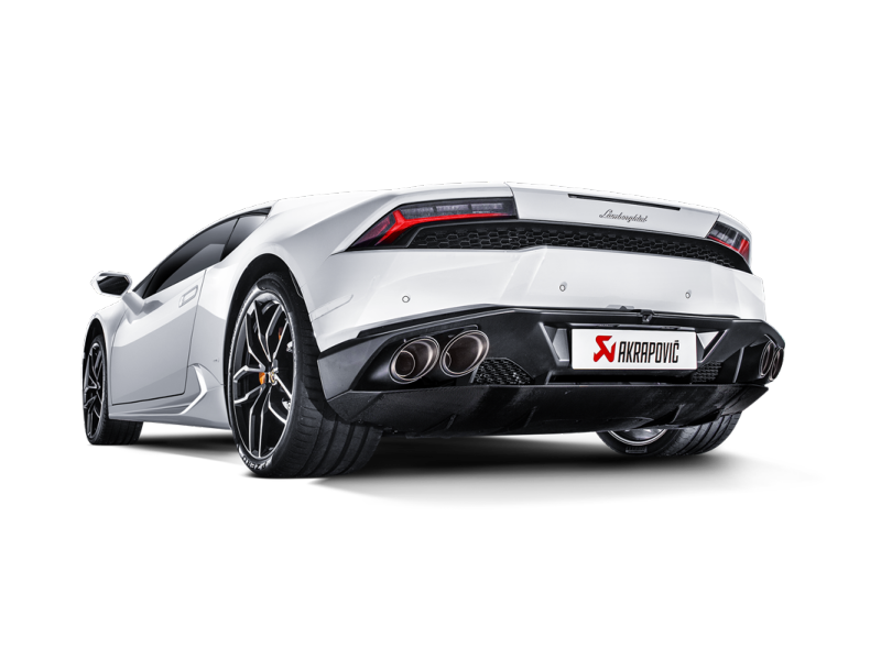 Akrapovic Lamborghini Huracan Coupe/Spyder Slip-On Line (Titanium) w/ Carbon Tips