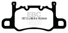 Load image into Gallery viewer, EBC Porsche 911 (991) (Cast Iron Rotor) Yellowstuff Rear Brake Pads