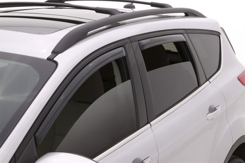 Lund 05-09 Chevy Trailblazer Ventvisor Elite Window Deflectors - Smoke (4 Pc.)