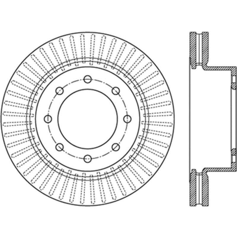 StopTech Slotted Sport Brake Rotor