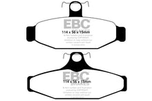 Load image into Gallery viewer, EBC 83-87 Chevrolet Corvette (C4) 5.7 Greenstuff Rear Brake Pads