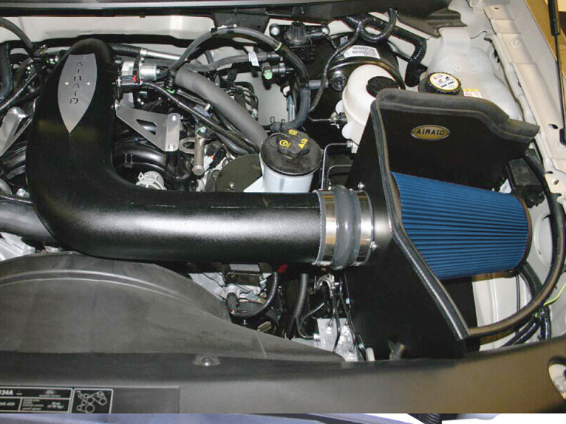 Airaid 04-08 Ford F-150 5.4L (24v Triton) CAD Intake System w/ Tube (Dry / Blue Media)