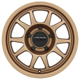 Method MR702 16x8 0mm Offset 5x120 72.6mm CB Method Bronze Wheel