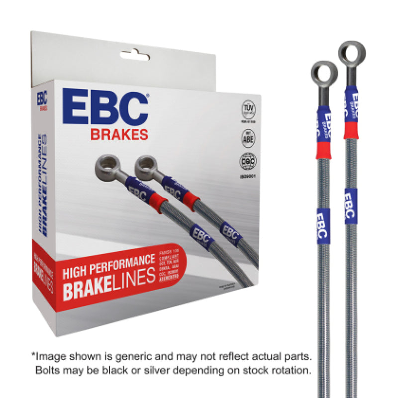 EBC 06-13 Chevrolet Corvette (C6) Stainless Steel Brake Line Kit