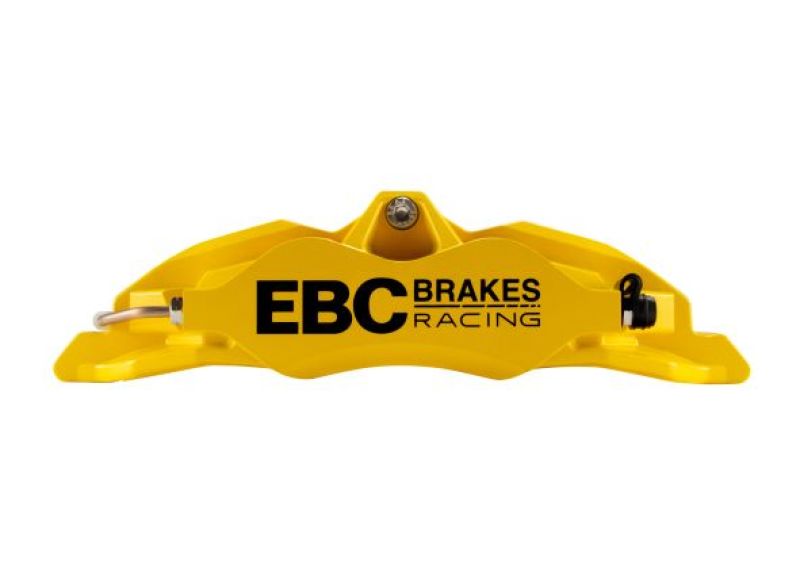 EBC Racing 05-11 Ford Focus ST (Mk2) Front Left Apollo-4 Yellow Caliper