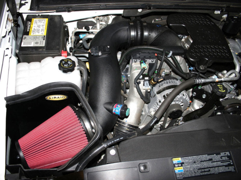 Airaid 06-07 Chevy Duramax Classic (w/ High Hood) MXP Intake System w/ Tube (Oiled / Red Media)