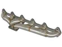 Load image into Gallery viewer, aFe Twisted Steel Header w/ T4 Turbo Manifold 03-07 Dodge Diesel L6-5.9L