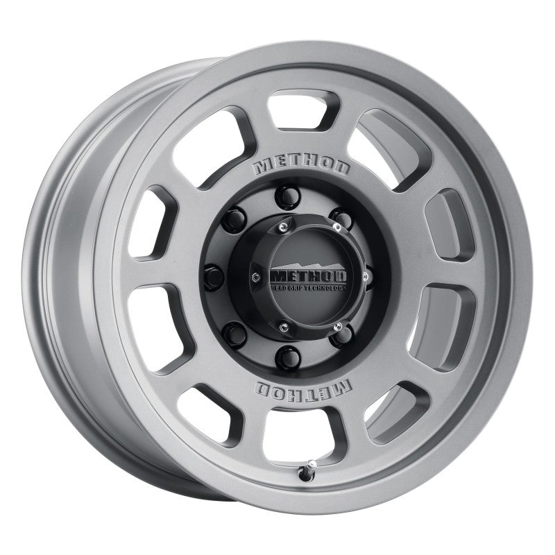 Method MR705 18x9 +18mm Offset 8x6.5 130.81mm CB Titanium Wheel