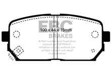 Load image into Gallery viewer, EBC 07-10 Kia Rondo 2.4 Greenstuff Rear Brake Pads