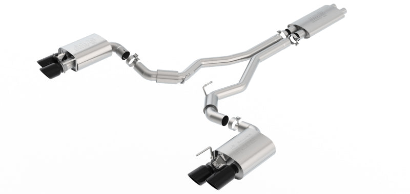 Borla 18-20 Ford Mustang GT 5.0L ECE Approved Cat-Back Exhaust w/ Active Valve