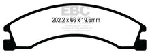 Load image into Gallery viewer, EBC 08+ Ford Econoline E450 Yellowstuff Rear Brake Pads