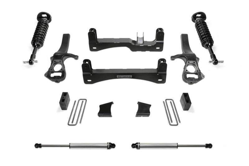 Fabtech 2019 GM C1500 P/U 6in Perf Sys w/Dl 2.5 & 2.25