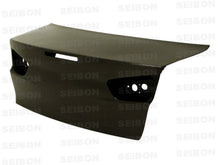 Load image into Gallery viewer, Seibon 08-09 Mitsubishi Evo X OEM-style Carbon Fiber Trunk Lid