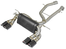 Load image into Gallery viewer, aFe MACH Force-Xp 2-1/2in Stainless Steel Axle Back Exhaust w/CF 15-19 BMW M3/M4 (F80/82/83)