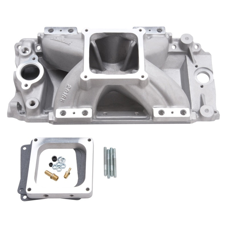 Edelbrock BBC Tall Deck Victor EFI Manifold Dominator Flange