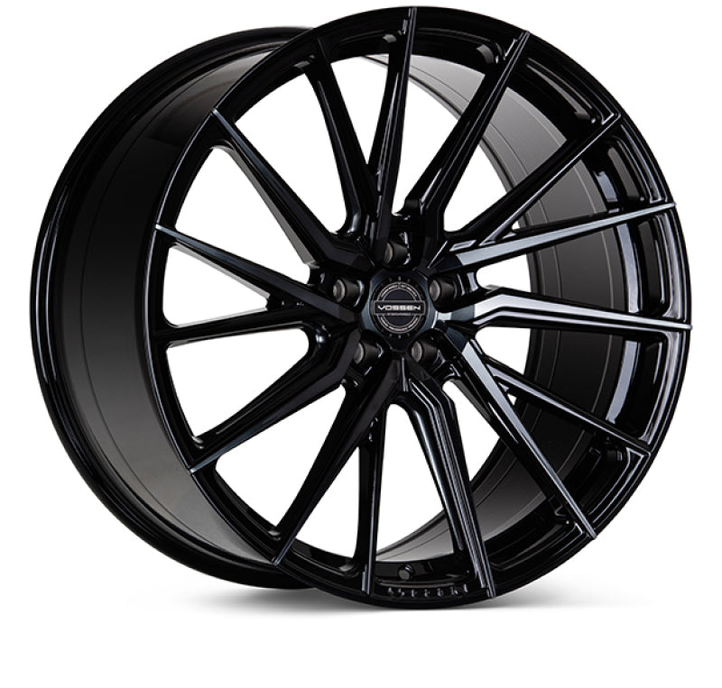 Vossen HF-4T 21x9 / 5x112 / ET32 / Flat Face / 66.5 - Tinted Gloss Black - Right