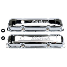 Load image into Gallery viewer, Edelbrock Valve Cover Signature Series Chrysler 1958-1979 361-440 V8 Chrome