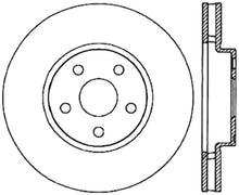 Load image into Gallery viewer, StopTech Sport Slotted (CRYO) 92-95 Toyota MR2 Front Left Slotted Rotor