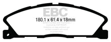 Load image into Gallery viewer, EBC 13+ Ford Taurus 3.5 Twin Turbo SHO Greenstuff Front Brake Pads