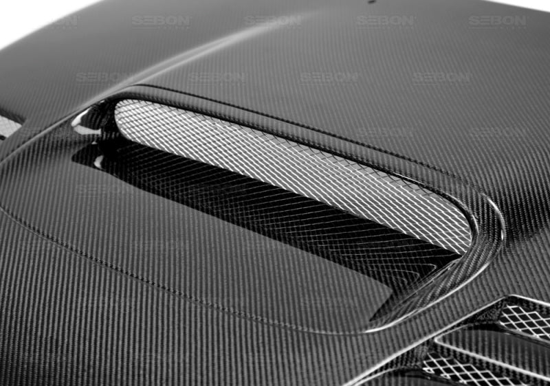 Seibon 08-09 Subaru WRX/STi CWII-style Carbon Fiber Hood