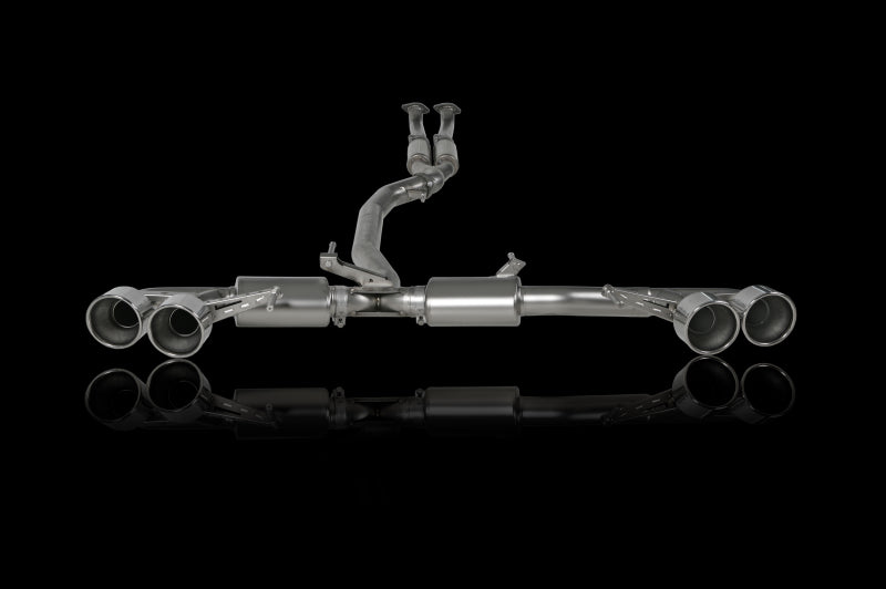 Akrapovic 08-17 Nissan GT-R Evolution Line Cat Back (Titanium) (Req. Tips)