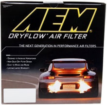 Load image into Gallery viewer, AEM 96-97 Mustang V8 4.6L 4.25in Base ID x 8.125in Base OD x 7.313in H Replacement DryFlow Filter