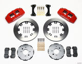 Wilwood Dynapro 6 Front Hat Kit 12.19in Red 94-01 Honda/Acura w/262mm Disc