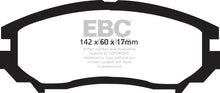 Load image into Gallery viewer, EBC 04-06 Hyundai Tiburon 2.7 6 speed Greenstuff Front Brake Pads