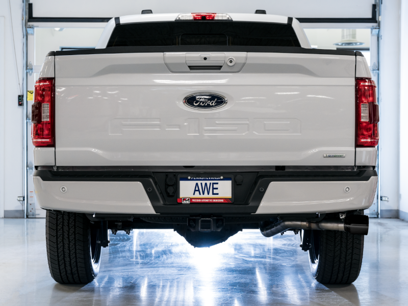 AWE 0FG 21+ Ford F150 Dual Side Exit Cat-Back Exhaust