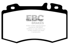 Load image into Gallery viewer, EBC 04 Mercedes-Benz C230 (W203) 2.5 Sport Sedan Greenstuff Front Brake Pads