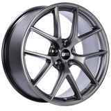 BBS CI-R 20x8.5 5x120 ET32 Platinum Silver Polished Rim Protector Wheel -82mm PFS/Clip Required