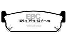 Load image into Gallery viewer, EBC 03-05 Infiniti M45 4.5 Bluestuff Rear Brake Pads