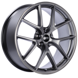 BBS CI-R 19x9.5 5x114.3 ET40 Platinum Silver Polished Rim Protector Wheel - 82mm PFS/Clip Required