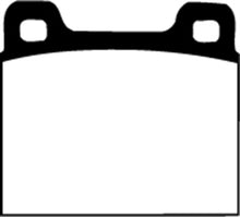 Load image into Gallery viewer, EBC 64-69 Porsche 911 2.0 (M Caliper) (Solid Front Rotor) Redstuff Front/Rear Brake Pads