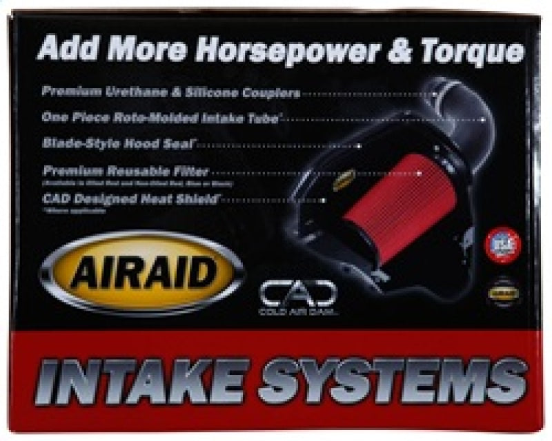 Airaid 04-13 Nissan Titan/Armada 5.6L CAD Intake System w/o Tube (Dry / Blue Media)