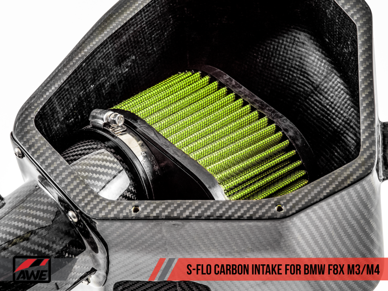 AWE Tuning BMW F8x M3/M4 S-FLO Carbon Intake