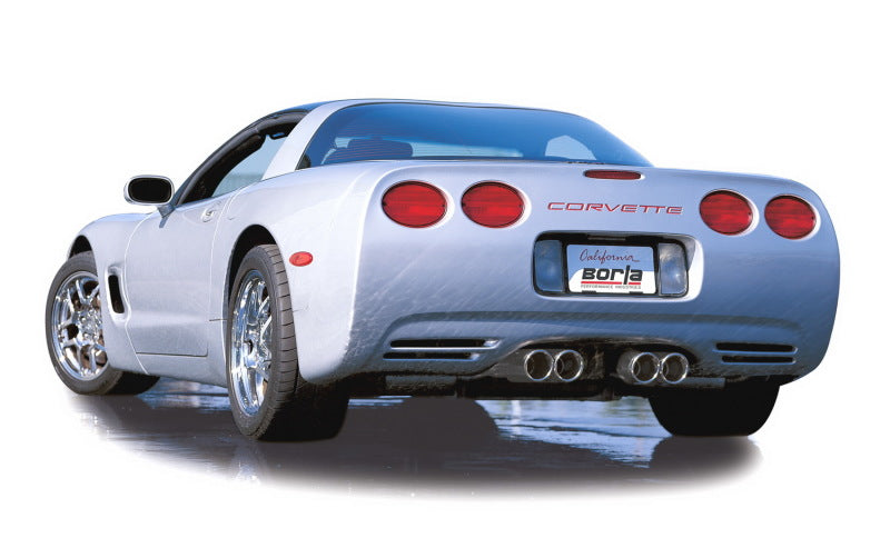 Borla 1997-2004 Chevrolet Corvette C5/C5 Z06 S-Type Cat-Back Exhaust System | 140038