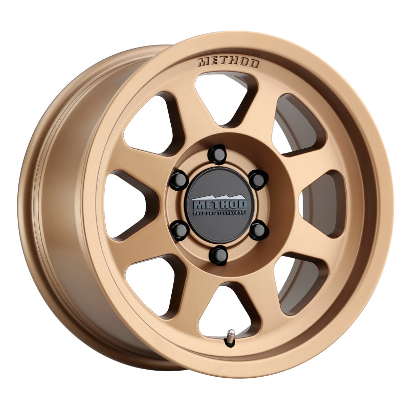 Method MR701 17x8.5 0mm Offset 6x120 67mm CB Method Bronze Wheel