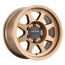 Load image into Gallery viewer, Method MR701 17x8.5 0mm Offset 6x120 67mm CB Method Bronze Wheel