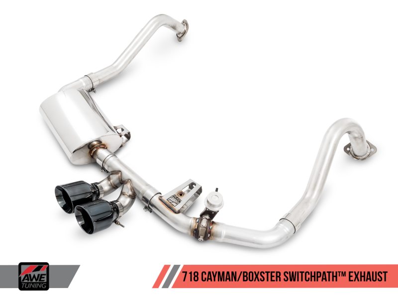 AWE Tuning Porsche 718 Boxster / Cayman SwitchPath Exhaust (PSE Only)