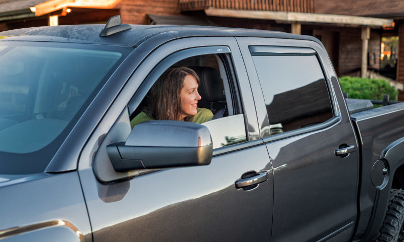 Lund 99-07 Chevy Silverado 1500 Std. Cab Ventvisor Elite Window Deflectors - Smoke (2 Pc.)