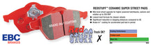 Load image into Gallery viewer, EBC 08-09 Buick Allure (Canada) 5.3 Redstuff Front Brake Pads