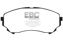 Load image into Gallery viewer, EBC 08-13 Cadillac CTS 3.6 (315mm Rear Rotors) Redstuff Front Brake Pads