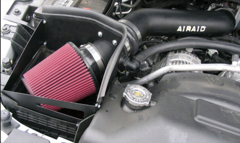 Airaid 04-08 Dodge Durango / 07-08 Aspen 5.7L Hemi CAD Intake System w/ Tube (Oiled / Red Media)