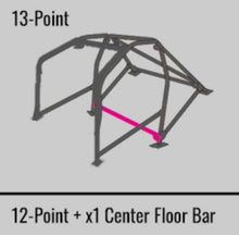 Load image into Gallery viewer, Cusco Cage 13Pt Safety 21 Dash Through 2 Passenger w/ B-Pillar Gusset for FR-S/86/BRZ